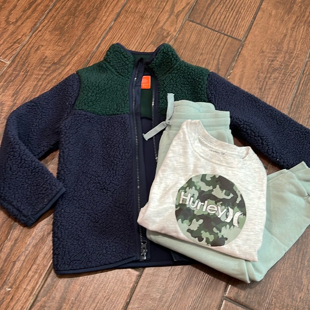 Boys 3 piece Bundle / Joe Fresh Sherpa Jacket